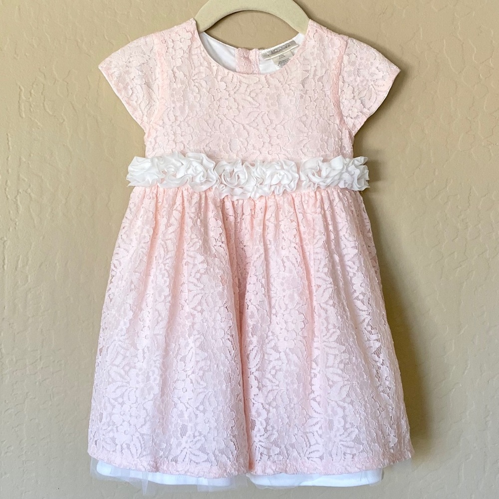 Miniclasix Floral Lace Dress